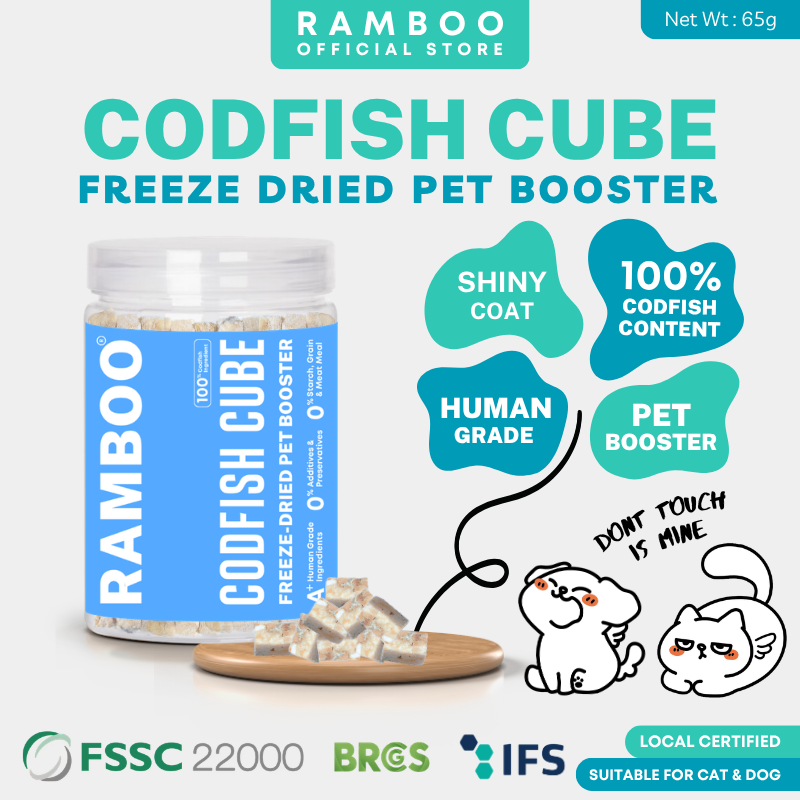Codfish Cube Pet Booster