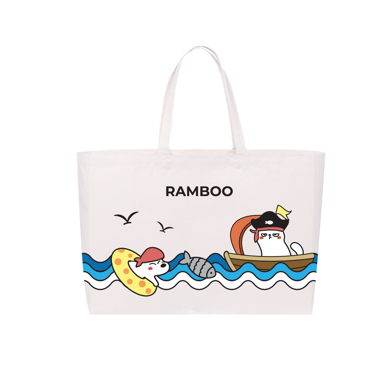 RAMBOO Limited-Edition Canvas Tote Bag