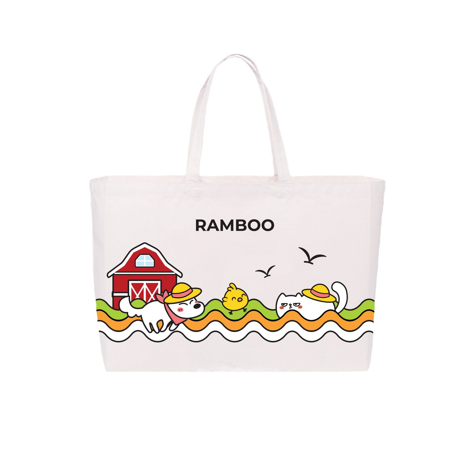 RAMBOO Limited-Edition Canvas Tote Bag